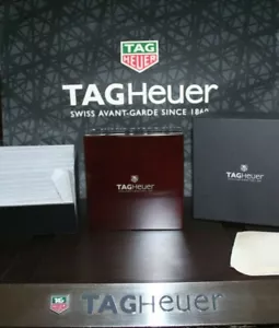 New TAG Heuer watch Carrera Monaco brown wooden tourbillon tiger woods box case - Picture 1 of 8