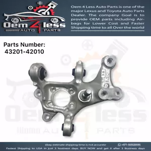 Toyota RAV4 PRIME Front Right Steering Knuckle 2021, 2022 OEM 43201-42010 - Picture 1 of 7