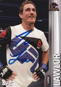 Tom Lawlor Signed 2015 Topps UFC Champions Card 63 MLW Autograph 154 139 121 196 - Picture 1 of 12