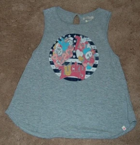 Lucky Brand Girls Tank Top Size XL PEACE LOVE LUCKY DECAL   - Picture 1 of 1