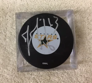 Autographed By Mike Ribeiro #63 SIGNED Dallas Stars PUCK With Case NHL - Picture 1 of 6