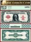 1923 $1 Legal Tender Note Fr-40 Pcgs Very Choice Uncirculated 64Ppq Red Seal