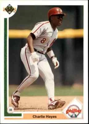 1991 Upper Deck - Phillies - Charlie Hayes #269 - Image 1 of 2