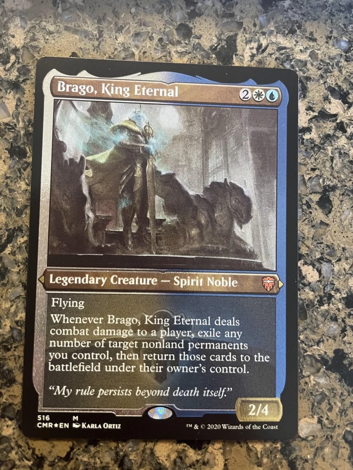 Brago, King Eternal  – FOIL Eternal Masters MTG Card - Image 1 of 1