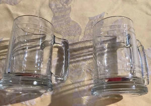 2er Set EINZIGARTIGE klare TRINKBECHER 5" fasst 10 Unzen - Bild 1 von 3
