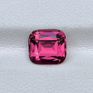 2,85 kt natürlicher rosa Granat Kissenschliff - eleganter Sammler Edelstein - Bild 1 von 5