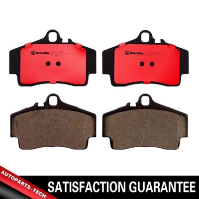 Kit de pastillas de freno traseras Brembo de cerámica (4 piezas) para Porsche 911 1999-2008 Foto 1 de 3