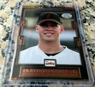 Tarjeta de novato Buster Posey 2008 Tristar #1 selección del draft RC 3xChamps ROY MVP G Cap $ Foto 1 de 2