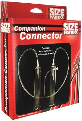 Conector complementario Size Matters para piezas de sistema de montaje de bomba transparente Foto 1 de 3