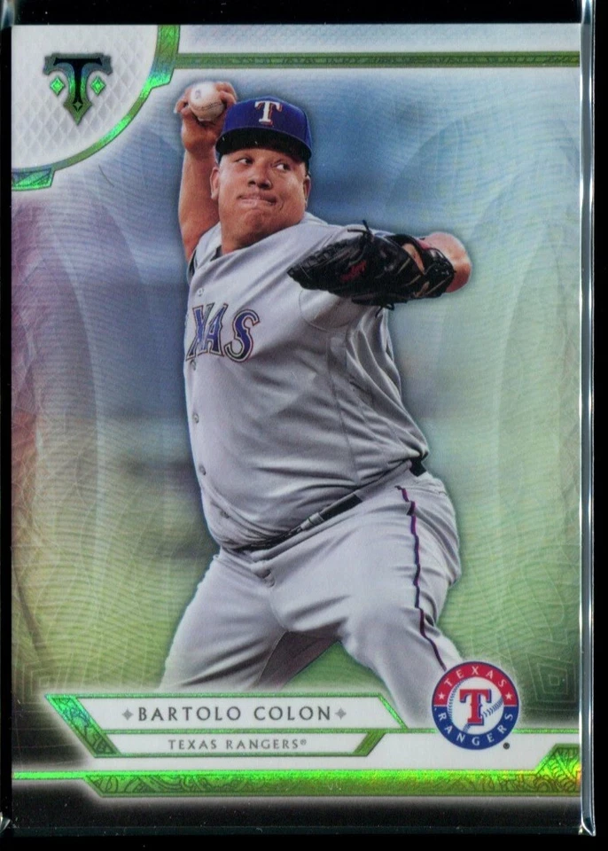 BARTOLO COLON 2018 Topps Triple Threads Rangers #98 - Image 1 of 1