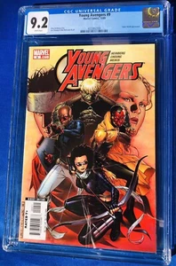 Young Avengers #9 2005 primera aplicación de portada de Kate Bishop como Hawkeye - clasificación CGC 9.2 - Imagen 1 de 6