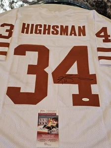 Ricky Williams Autographed Signed Jersey JSA COA Texas Longhorns Heisman - Picture 1 of 8