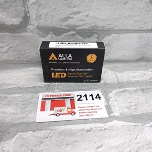 Alla Lighting LED 3157 Amber Yellow Turn Signal/Stop Tail/Reverse/DRL - Picture 1 of 2