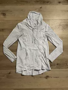 Lululemon Coast Easy Wrap Women's Size 6 Heathered Core Ultra Light Gray W4AZ6S - Picture 1 of 3