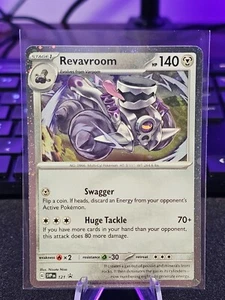 Revavroom SVP 121 Black Star Promo Cosmo Holo Pokemon Casi Como Nuevo - Imagen 1 de 4