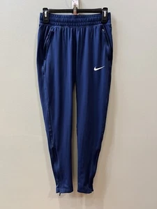 Nike Dri-Fit Navy Ankle Lightweight Athletic Element Warm Up Pants Womens XS - Picture 1 of 21