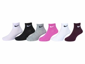 Nike Toddler/Little Kid's Lightweight Ankle Socks 6-Pairs - Picture 1 of 6