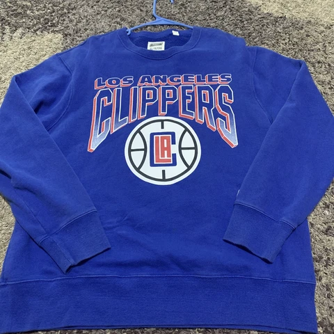 men’s crewneck sweater Los Angeles Clippers XL tailgate brand Cover