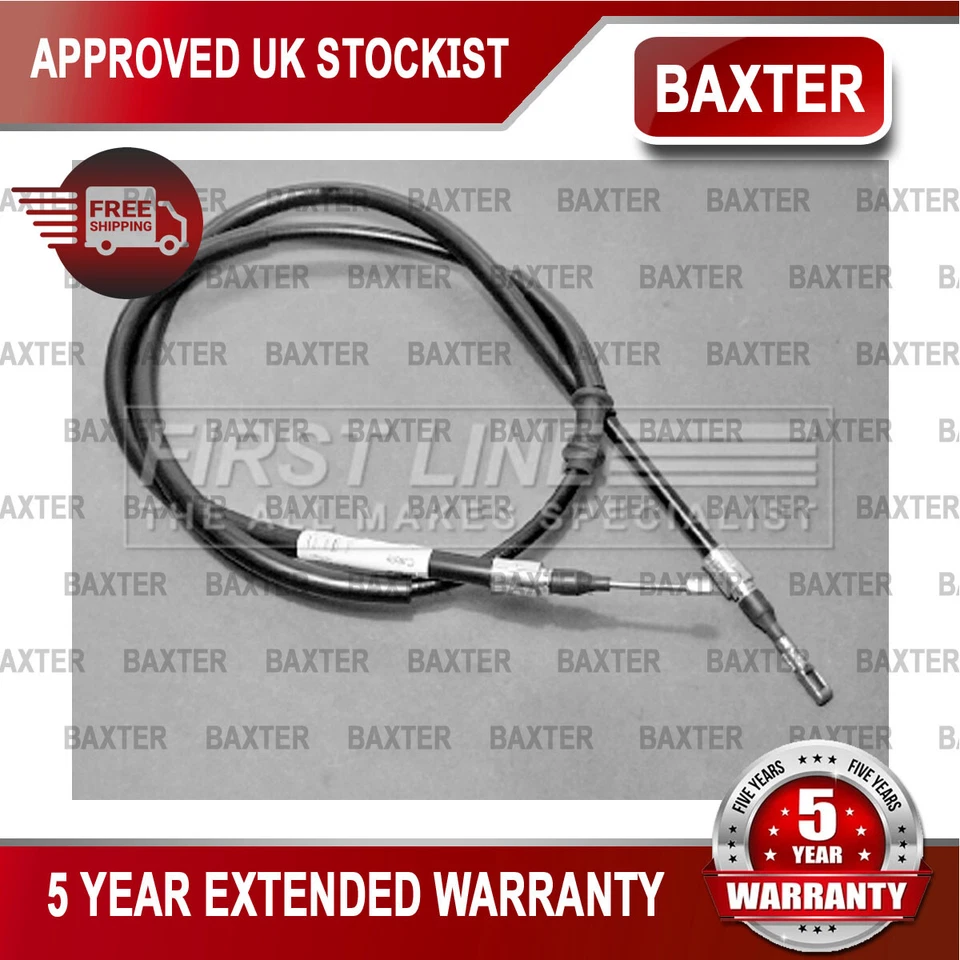 Se adapta al cable de freno trasero de mano Audi 80 1991-1996 Baxter 8A0609721T Foto 1 de 4