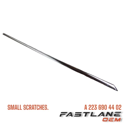 MERCEDES-BENZ S500 2021-2023 PUERTA DELANTERA MOLDURA LATERAL NUEVO OEM A 223 690 44 02 Foto 1 de 4