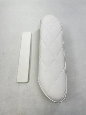 RANGER BAY SERIE PUERTO POSTE INCLINADO REPOSABRAZOS COJÍN BLANCO 14" BARCO MARINO Foto 1 de 4