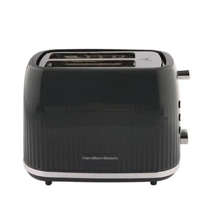 Toaster, 2 Slice, Miami Collection by Hamilton Beach, Charcoal, HB1420CH - Picture 1 of 12