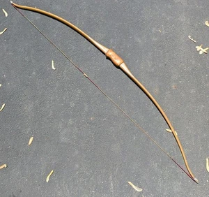 Paul Bunyan 600 Recurve Glass Bow 58" w/String - Picture 1 of 24