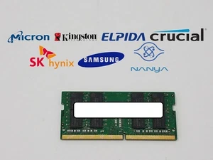 Lot of 10 Major Brand 16 GB PC4-21300 (DDR4-2666) 2Rx8 1.2V DDR4 Laptop RAM - Picture 1 of 2