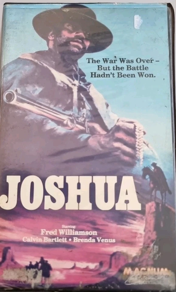 VHS Joshua (1976) FSK 16 Western von Larry G. Spangler mit Fred Williamson - Bild 1 von 4