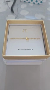 Abbott Lyon L 18k Plated Stainless Steel Bracelet...in Box Brand New - Picture 1 of 2