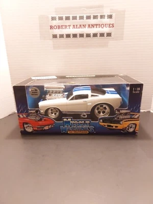 MUSCLE MACHINES 1966 Ford Mustang  G.T. 350  NEW  1:18 Scale 1 Owner Since New ! - Image 1 of 4