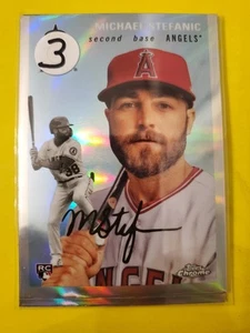 (3) 2023 Topps Chrome Platinum Anniversary Refractors #38 Michael Stefanic RC - Picture 1 of 1
