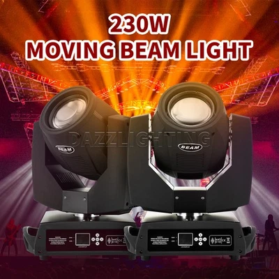Luz principal móvil haz nítido zoom PAIDUN 230W 7R DMX Gobo 24 prismas discoteca barra DJ Foto 1 de 4