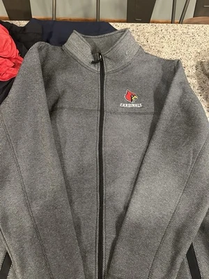 Louisville Cardinals Fleece Jacket 3xl Men’s Full Zip - Image 1 of 4