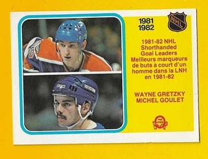 69753 1982-83 O-Pee-Chee #237 Wayne Gretzky/Michel Goulet BK$25 - Bild 1 von 3