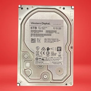 WD Ultrastar HC310 6TB 3.5in SAS 12Gb/s 7200RPM 256MB HDD - Picture 1 of 4