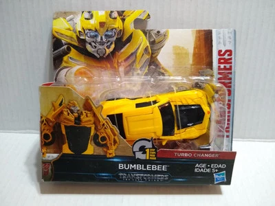 Transformers Bumblebee Car The Last Knight Cyberfire Turbo Changer - 🟡⚫ - Image 1 of 4