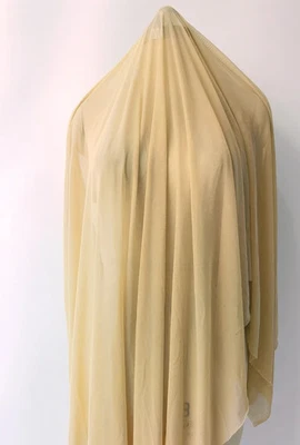 58'' Wide By Yard Kint Stretch Nylon Spandex Mesh Fabric Tulle Underwear Lining  - Image 1 of 4