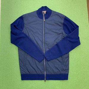 Peter Millar Crown Sport Zip Up Sweater Golf Jacket Men’s Size Medium - Picture 1 of 10
