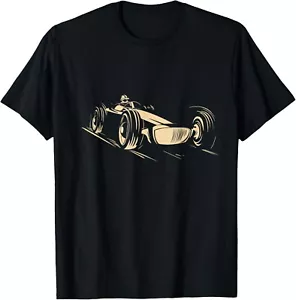Race Car Racing Sports Auto Racer Vintage Cool Gift Unisex T-Shirt - Picture 1 of 4