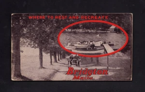 Bridgton, Maine Advertising Travel Brochure For Town @ 1915 - Picture 1 of 7