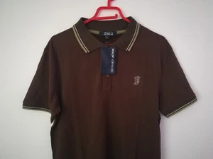 POLO TRUSSARDI COLORE MARRONE TRUSSARDI ACTION CON CARTELLINO - (109) - Foto 1 di 12
