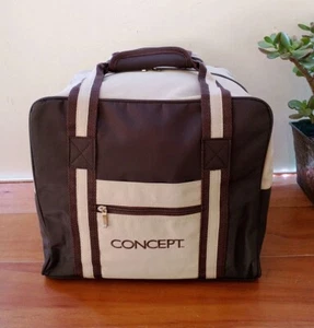 New CONCEPT Brown Travel Bag Duffel Bag - Picture 1 of 10