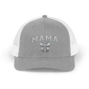 Mama Snapback Trucker Cap - Stylish Hat for Moms, Mother's Day Gift, Casual - Picture 1 of 7