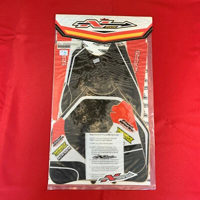 NOS N-STYLE Suzuki APPL-04-RM-Z250 Pre Printed Plate Black N02-1003P  - Image 1 of 3