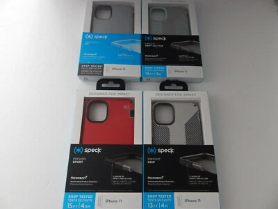 Funda deportiva Speck Presidio Grip + Brillo Presidio Grip Fit para iPhone 11 Nueva Foto 1 de 4