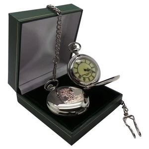 YORKSHIRE REGIMENT Engraved Personalised Army Pocket Watch & Chain Luxury Case - Picture 1 of 2