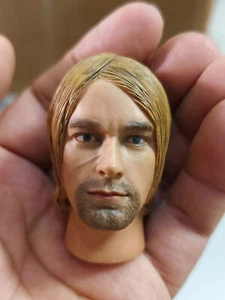 1/6 Scale Kurt Donald Cobain Head Sculpt Model Toys Action Figure F 12'' Body - Picture 1 of 7