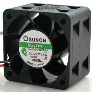 SUNON GM1204PQV1-8A Cooling Fans DC 12V 0.24A 4028 Maglev Fan 40x40x28mm 3 pin - Picture 1 of 4