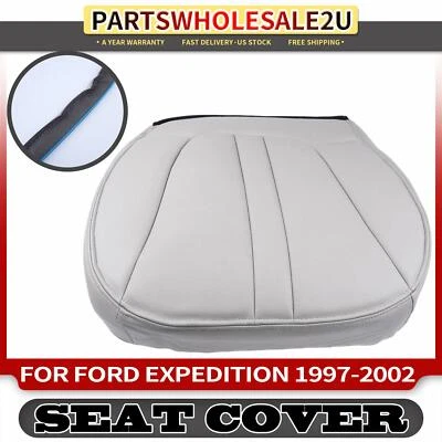 Cubierta de asiento delantera izquierda para Ford Expedition 1997 1998 1999-2002 Med pergamino bronceado Foto 1 de 4